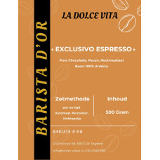 Barista D'Or Espresso Exclusivo 500 gram