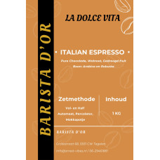 Barista D'Or Italian Espresso 1000 gram