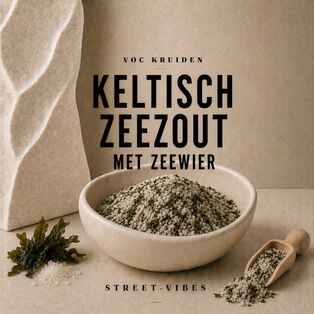 Zout Collection : Keltisch zeezout grof met zeewier 