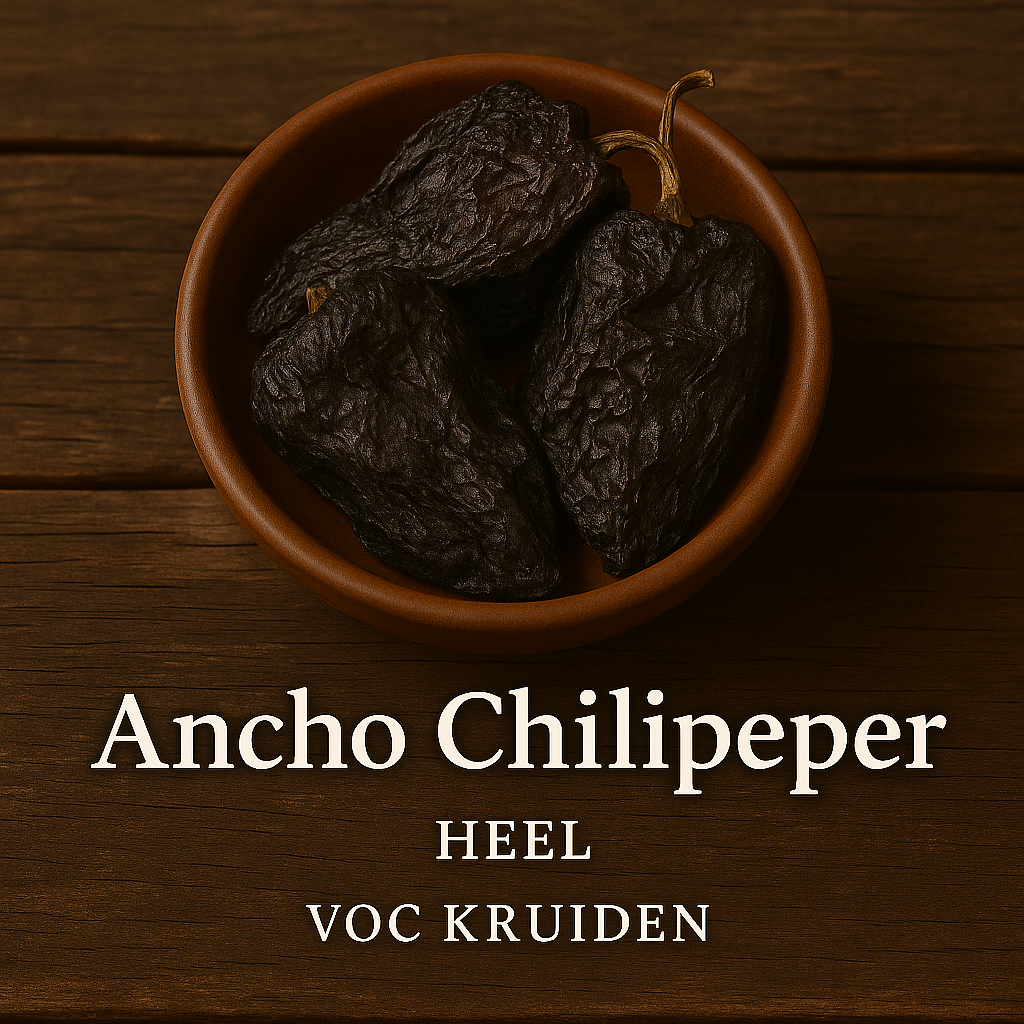 Peper : Ancho Chilipeper Heel 100 gram