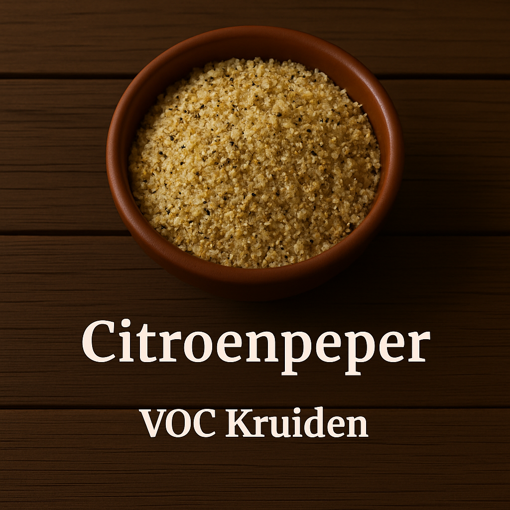 Peper : Citroenpeper met zout 100 gram