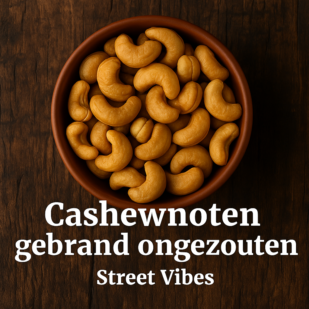 Cashewnoten gebrand ongezouten 100 gram