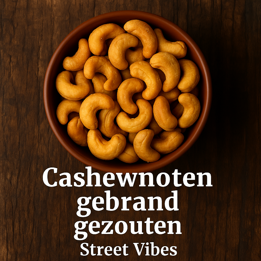 Cashewnoten gebrand gezouten 100 gram
