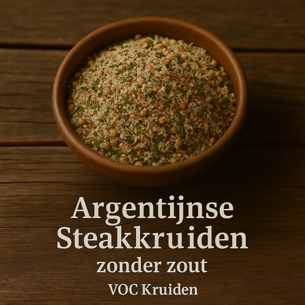 Argentijnse Steakkruiden zonder zout 100 gram