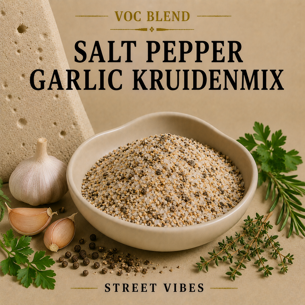 Salt, Pepper Garlic Kruidenmix VOC Blend