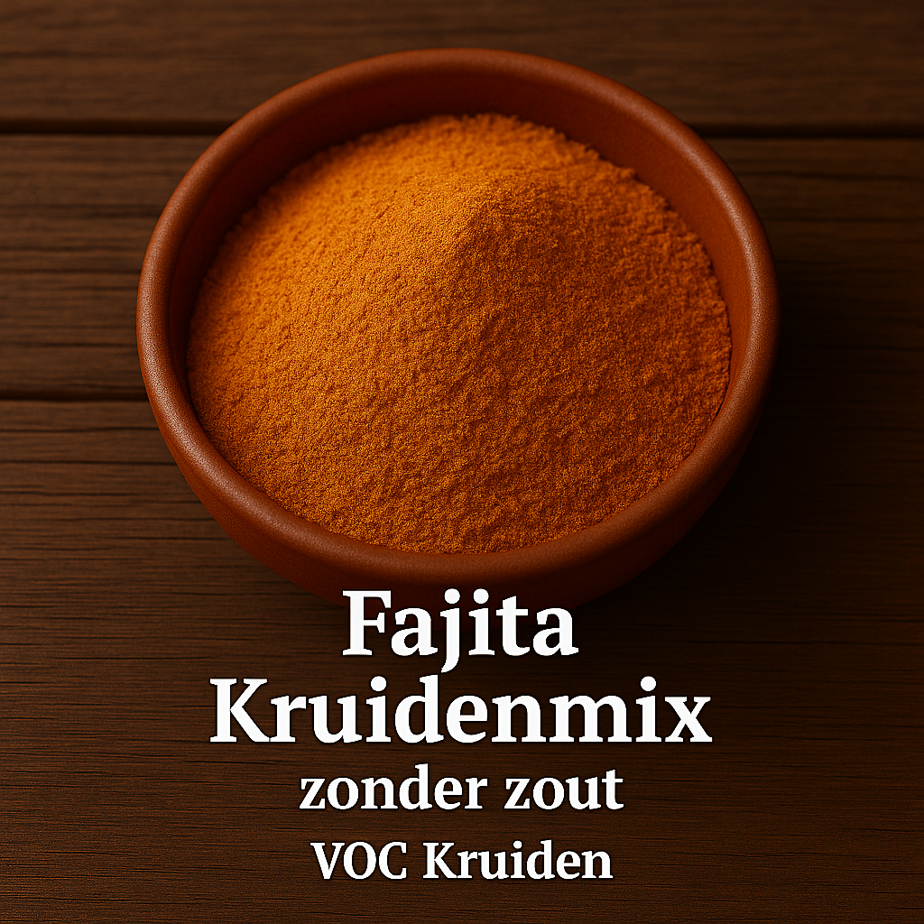 Fajita Kruidenmix zonder zout 100 gram