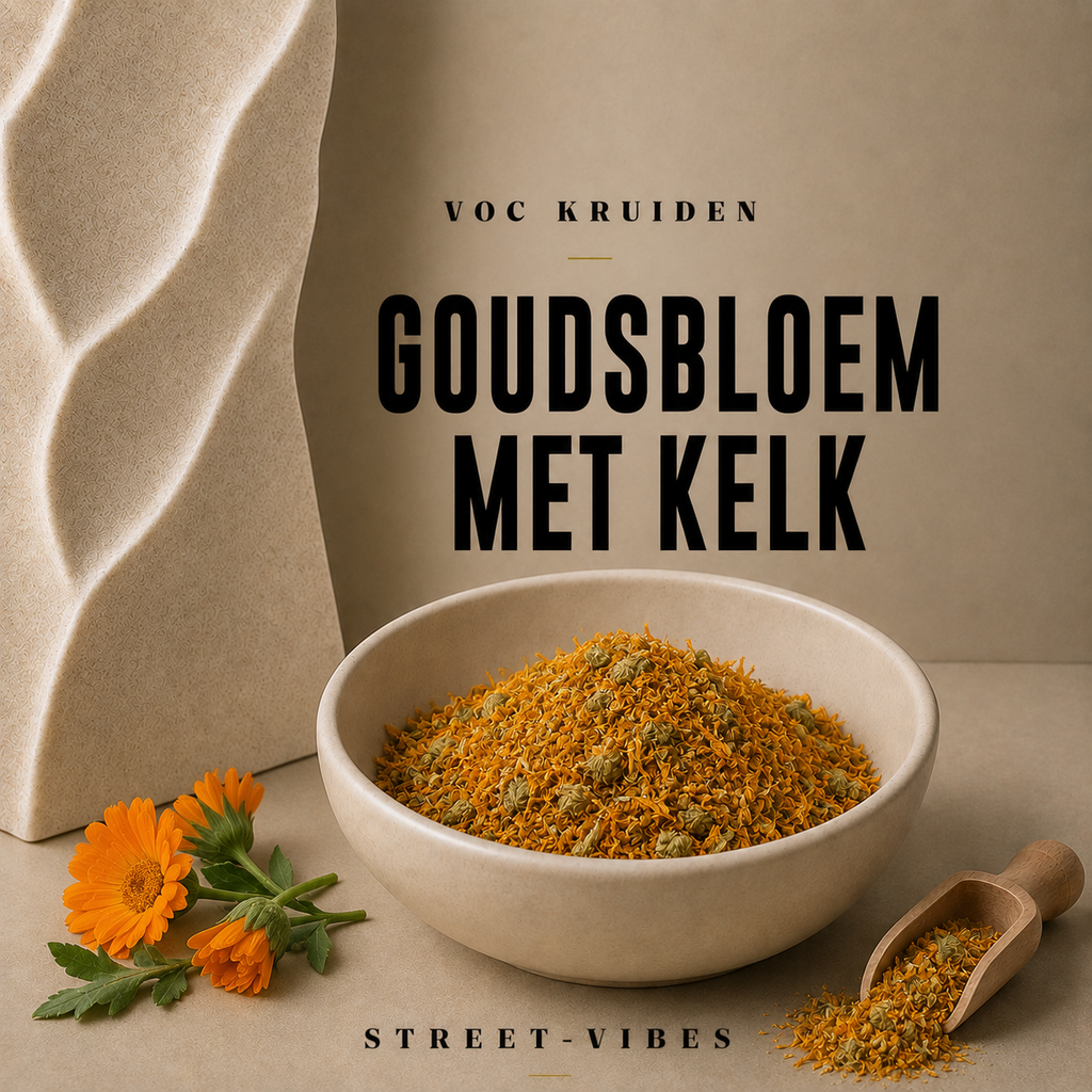 Goudsbloem met kelk 