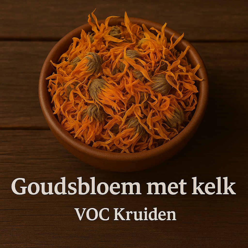 Goudsbloem met kelk 