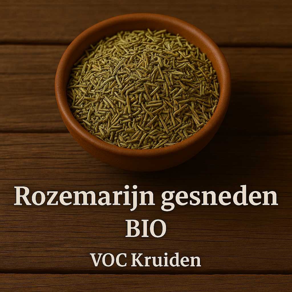 Rozemarijn gesneden 100 gram BIO