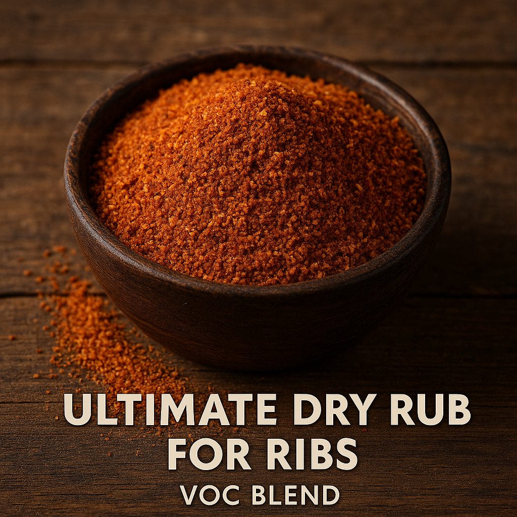 Kruidenrub : Ultimate Rub voor Ribs VOC Blend 