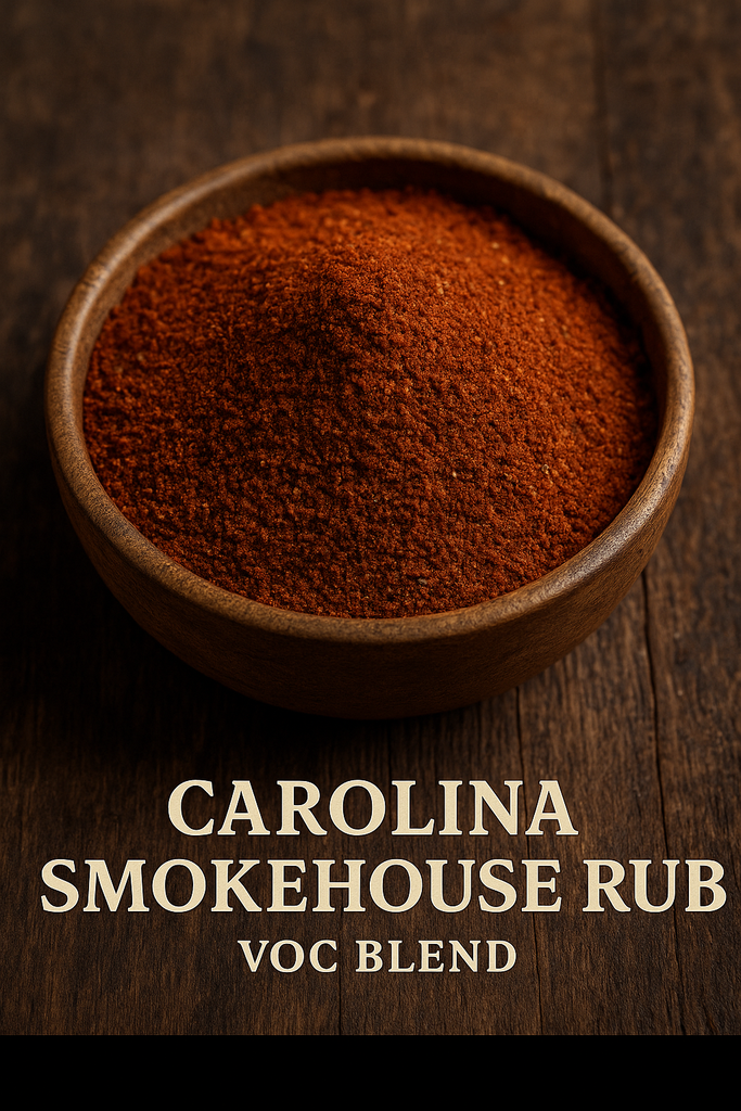Kruidenrub : Carolina Smokehouse Rub VOC Blend 100 gram