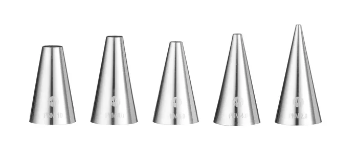 Decoratieset Spuitmondjes Glad