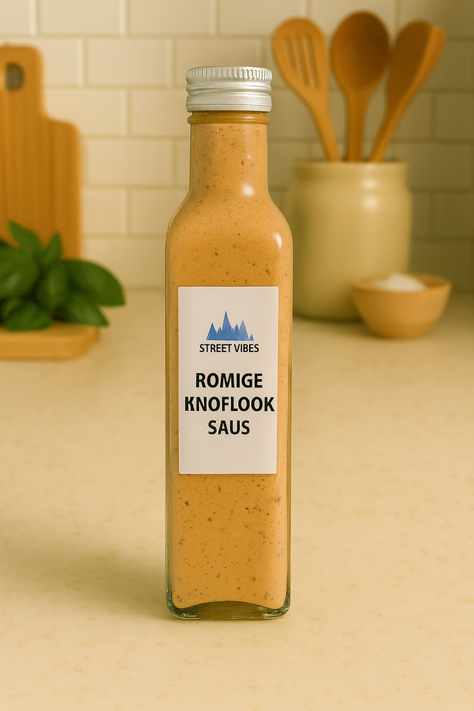 Romige Knoflookaus squeezer 250 ml