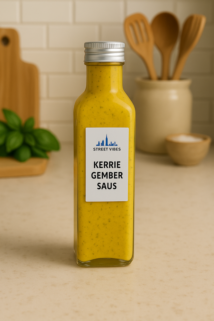 Kerrie Gember Saus squeezer 250 ml