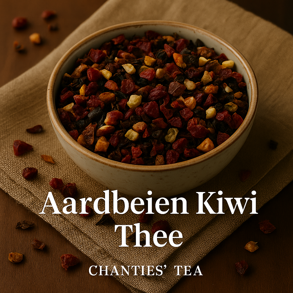 Aardbeien-Kiwi Thee