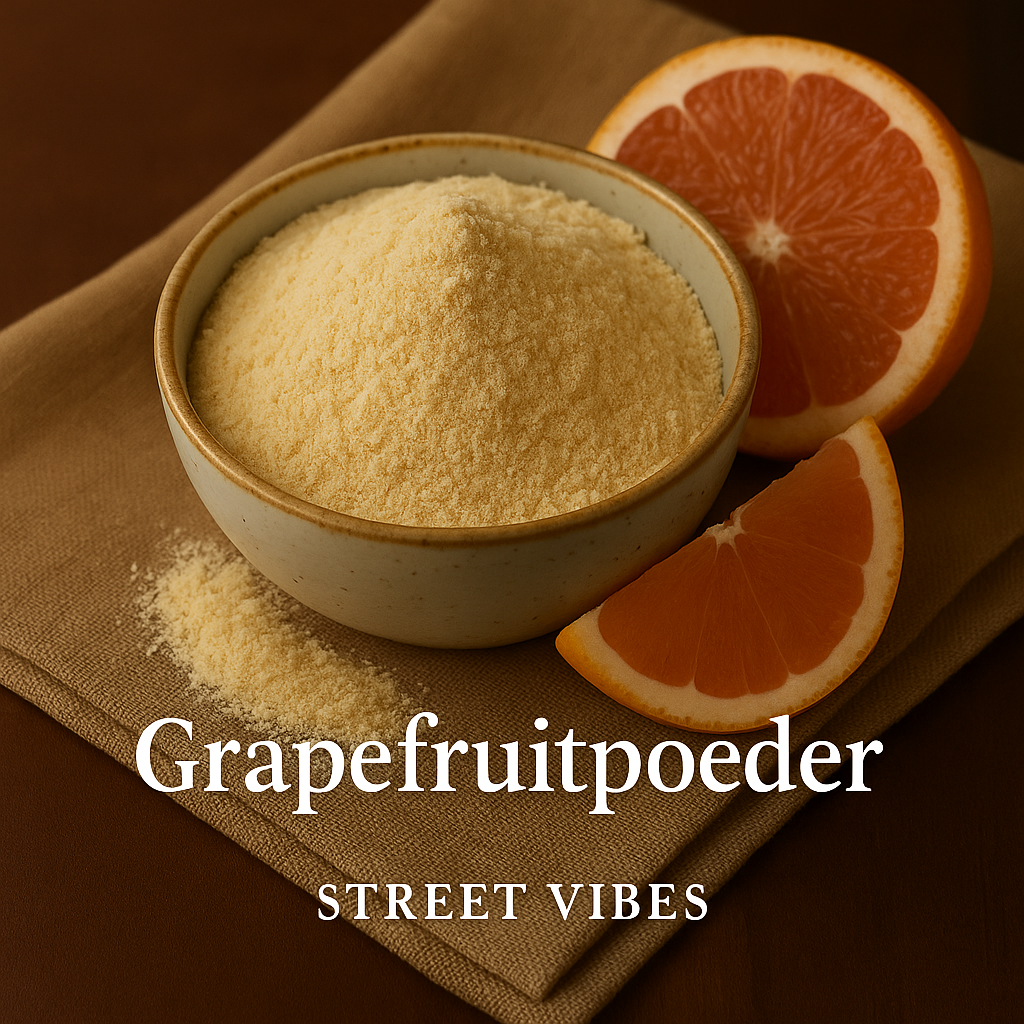 Grapefruit poeder gevriesdroogd