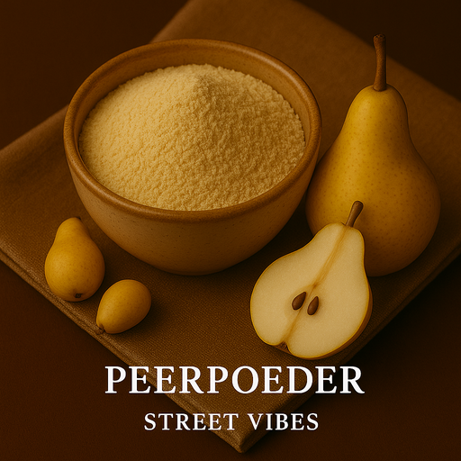 Peer poeder gevriesdroogd