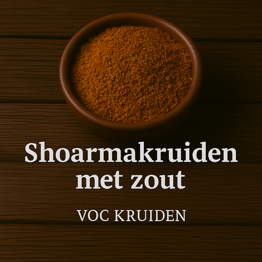 Shoarmakruiden met zout 100 gram
