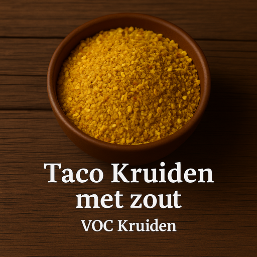 Taco Kruidenmix met zout 100 gram