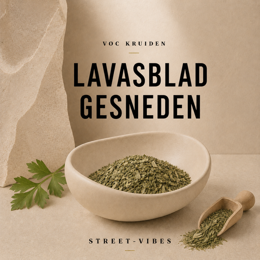 Lavasblad gesneden 