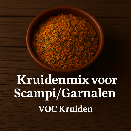 Kruidenmelange voor Scampi en Garnalen 100 gram