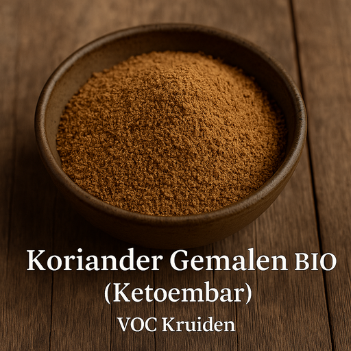 Koriander ( Ketoembar ) gemalen BIO 