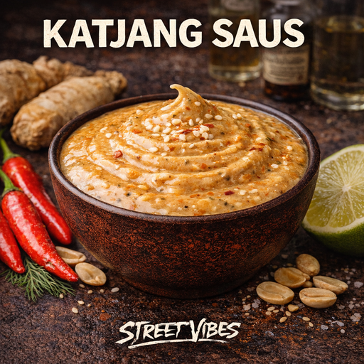 Katjang Saus Bevat gluten en Lactose 