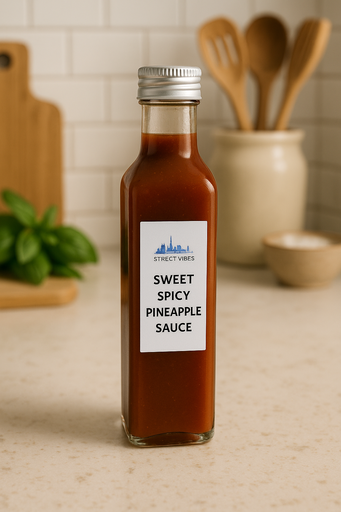 Sweet Spicy Chili-Ananas Saus squeezer 250 ml