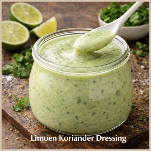 Limoen-Koriander Dressing Glutenvrij / Lactosevrij