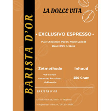 [SV103K] Barista D'Or Exclusivo Espresso